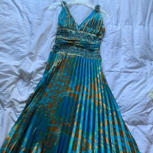 Floor length Mac Duggal Couture Dress